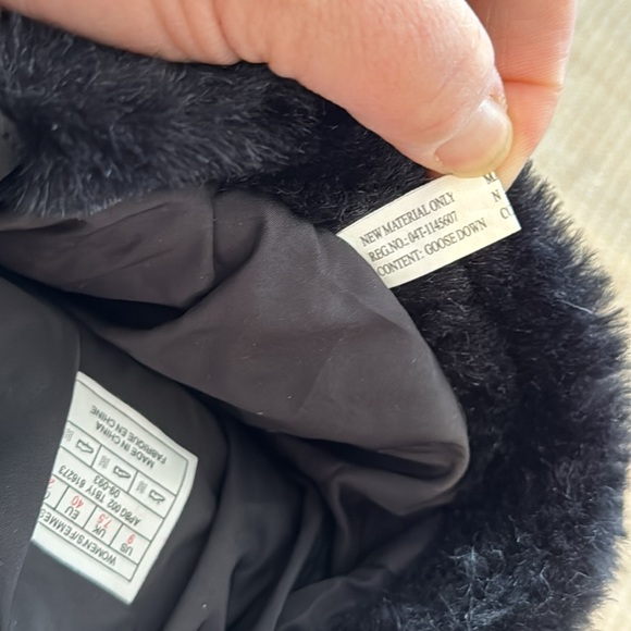 North face women size 9 expedition 700 down fill slip on bootie w/toggle closure - Picture 6 of 6